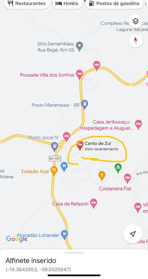 Pousada Canto De Zul Itacaré Exterior photo